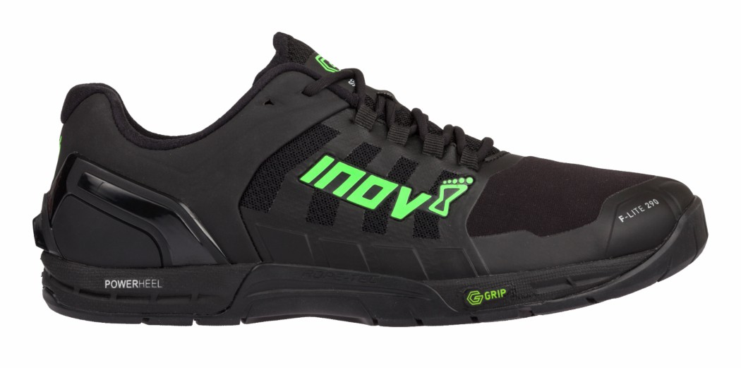 Buty Treningowe Inov-8 F-lite G 290 Męskie Czarne/Zielone RCV-806921